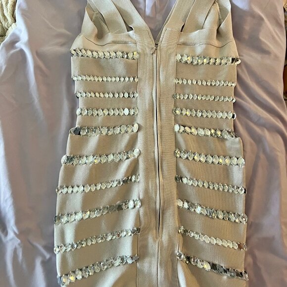 Herve Leger Swarovski Crystal, cocktail dress, like new, never worn, beautiful! - Picture 8 of 8